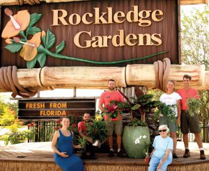 Riley family at Rockledge Gardens